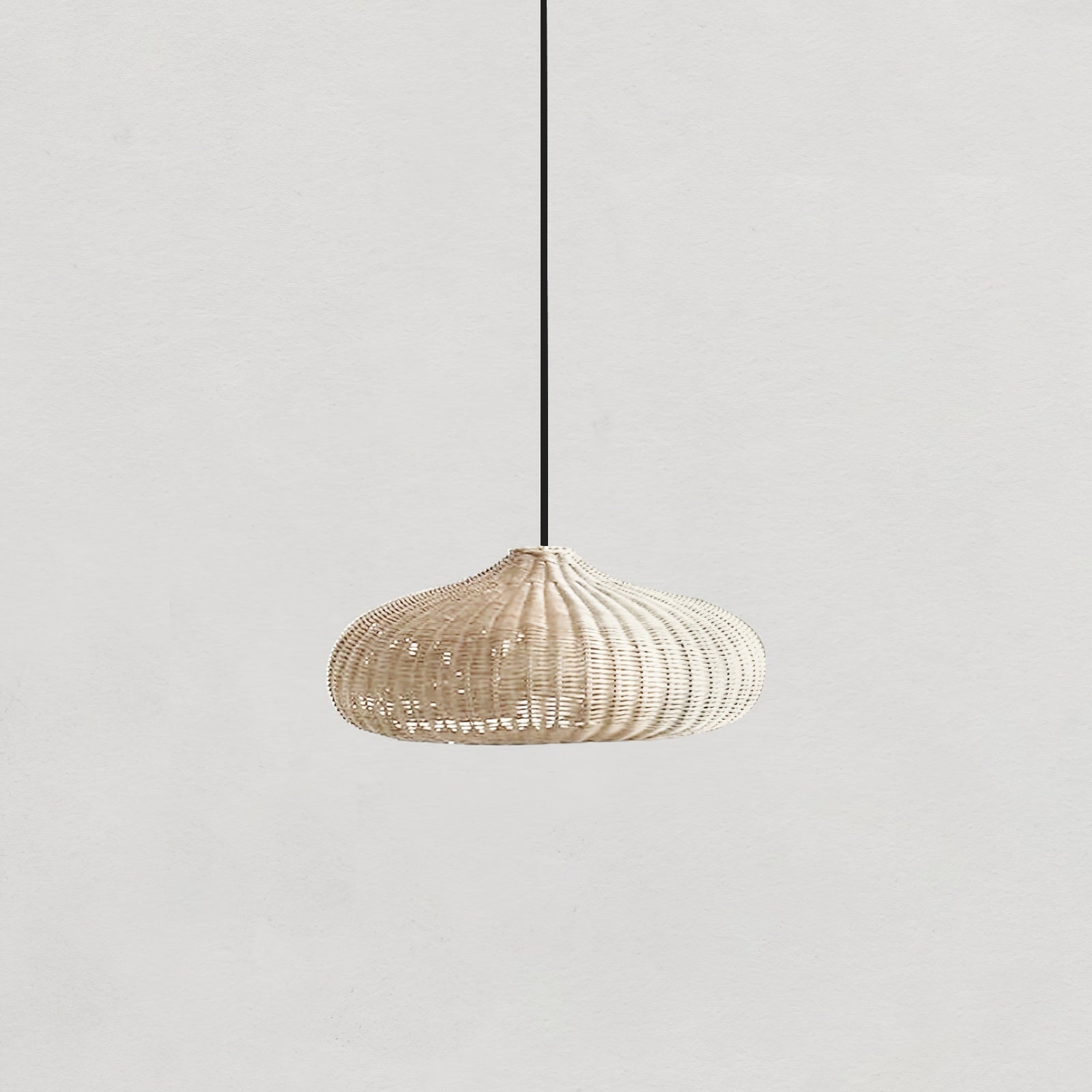 Soft Warm Glow Rattan Pendant Lamp